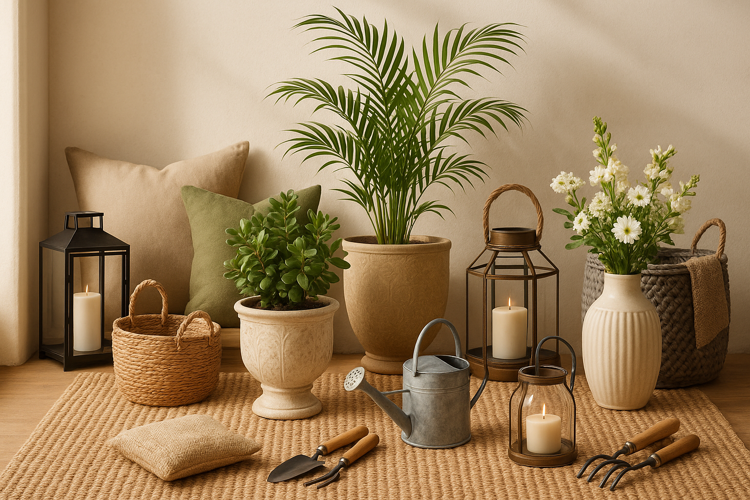 generate an image for home and garden accessories